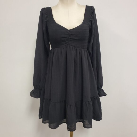 Charmed Hearts Y2K Babydoll Fairy Grunge Dress XS Milkmaid Whimsigoth Cottage - Picture 1 of 11